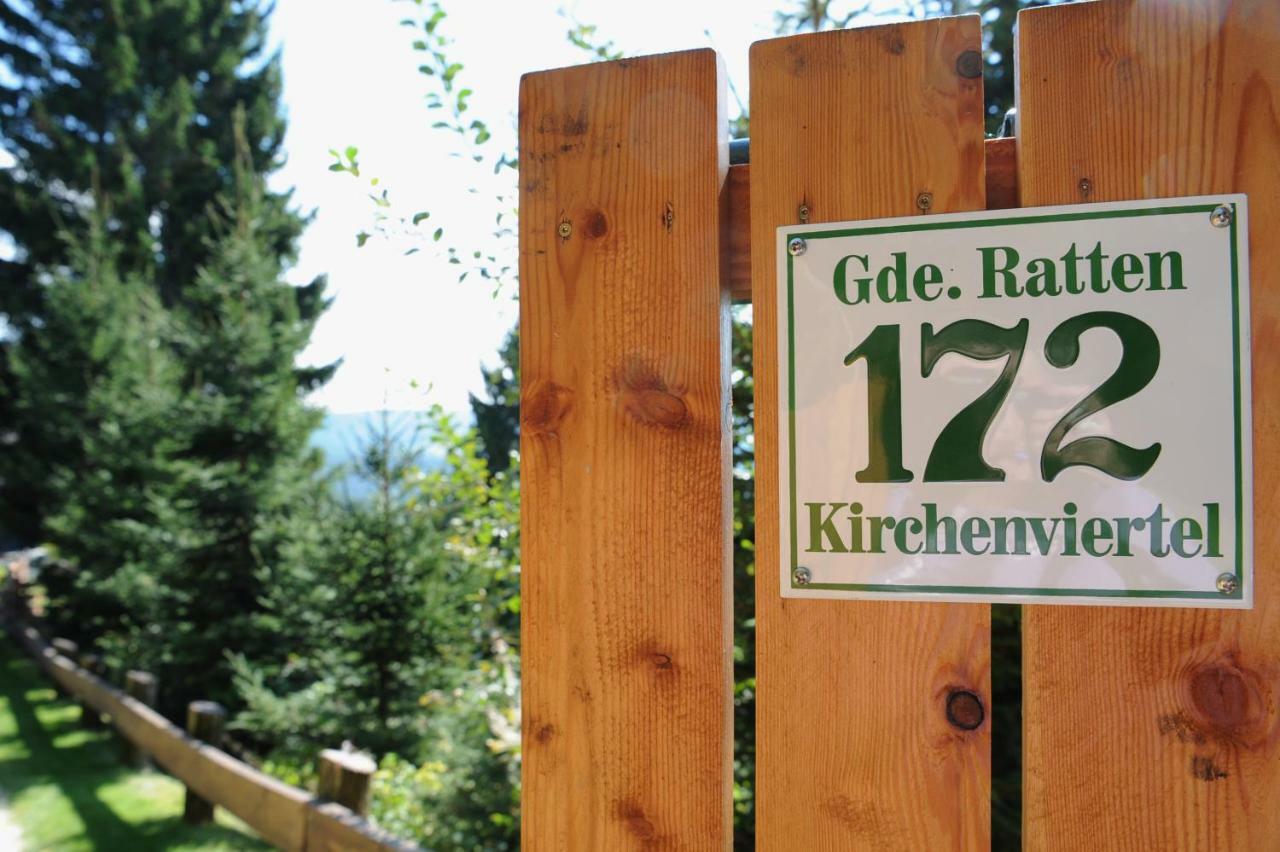 Gluehwuermchenhuette Vila Ratten Exterior foto